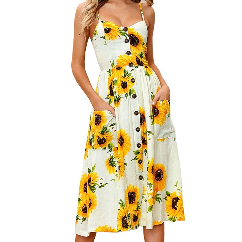NWOT Sunflower Sundress 🌻